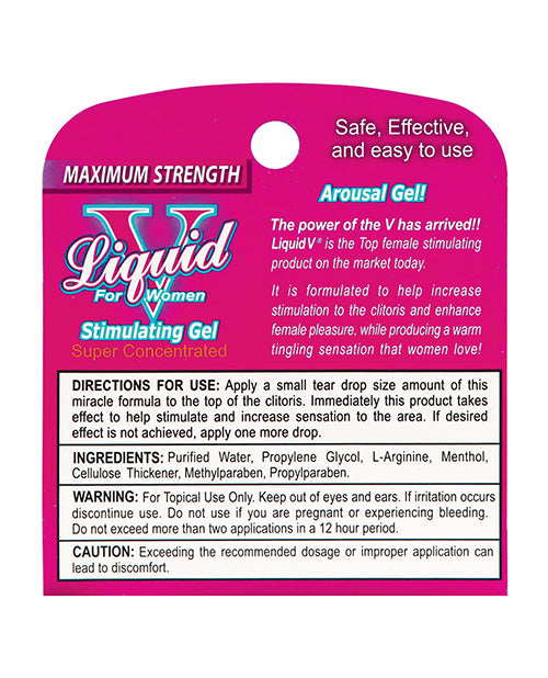 Liquid V Female Stimulant - Pillow Box of 3