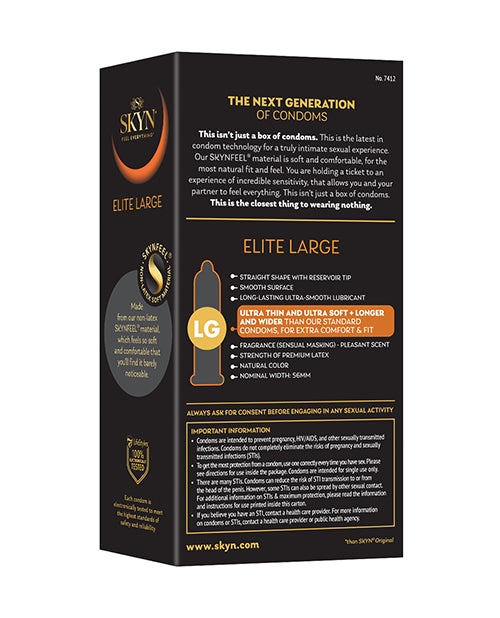 Lifestyles SKYN Elite Large Condoms - Box of 12