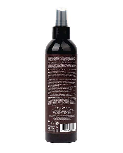 Earthly Body Moisturizing Oil Spray - 8 oz Guavalava