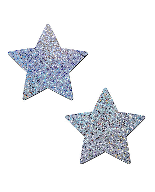 Pastease Glitter Star - Silver O/S