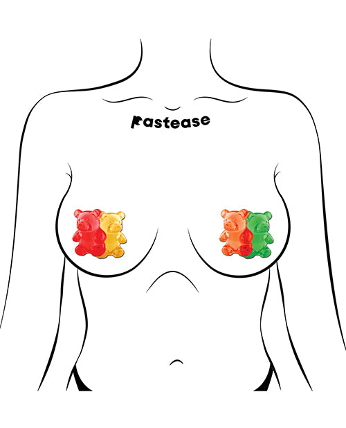 Pastease Gummy Bears - Multi-Color O/S