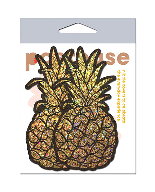 Pastease Pastease Premium Glitter Pineapple - Gold O/S - Image 5