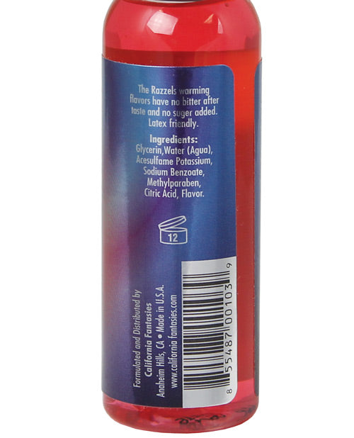 Razzels Warming Lubricant - 2.5 oz Kissable Cherry