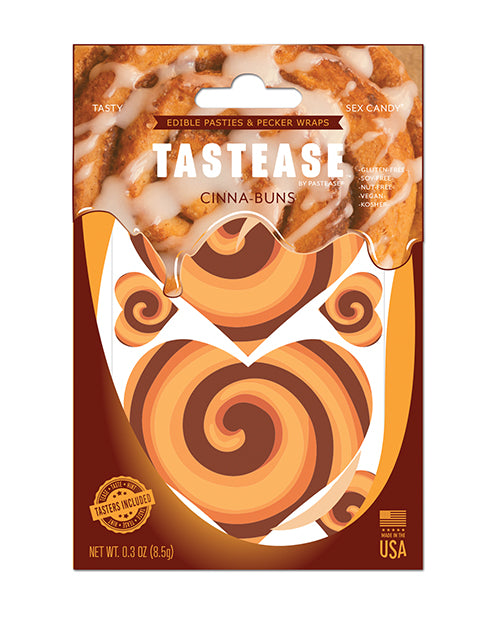 Pastease Pastease Tastease Edible Pasties & Pecker Wraps - Cinna-Buns O/S - Image 5
