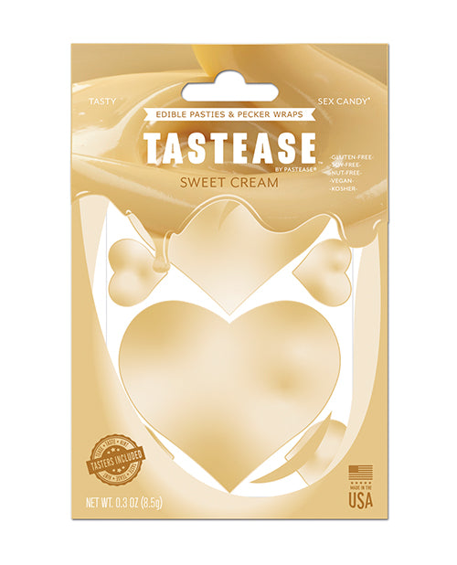 Pastease Pastease Tastease TEdible Pasties & Pecker Wraps - Sweet Cream O/S - Image 5