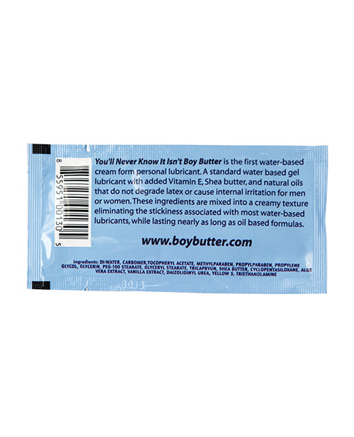 Boy Butter H2O - 5 ml Sample