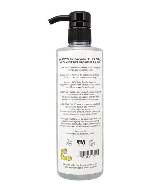 H2O Elbow Grease H2O Thin Gel - 16 oz - Image 4