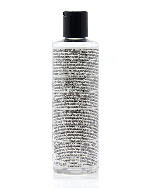 H2O Elbow Grease H2O Personal Lubricant - 8.1 oz - Image 4