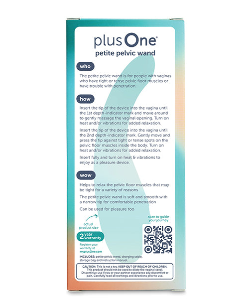 plusOne Petite Pelvic Wand
