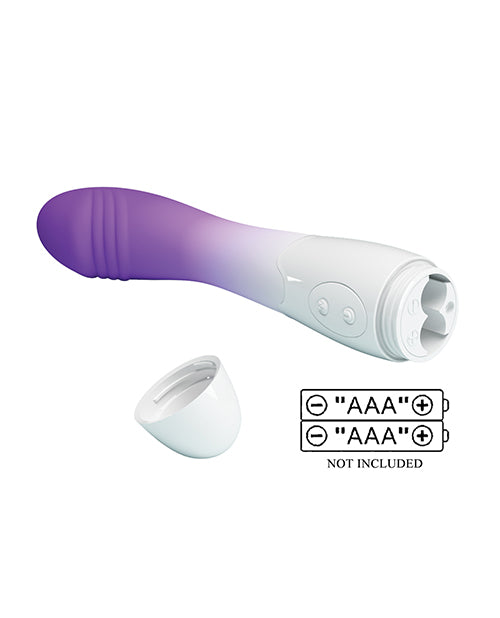 Pretty Love Elemental G-Spot Realistic Vibrator - Purple Ombre