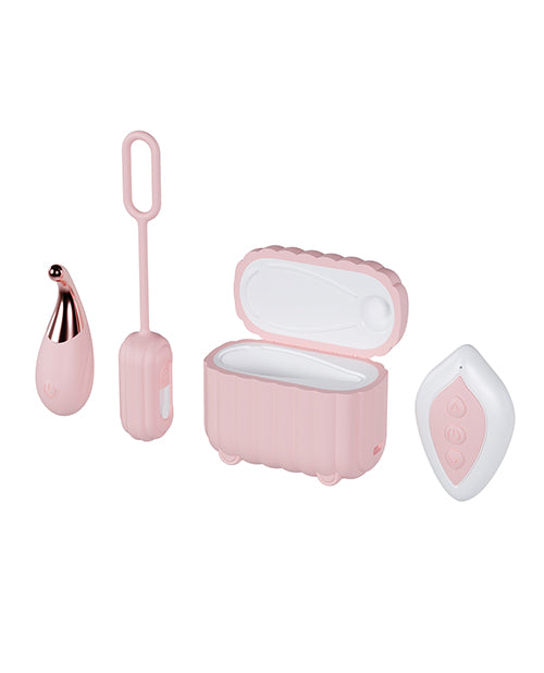 Blush Play With Me Wanderlust 4 Piece Vibrator Set - Pink