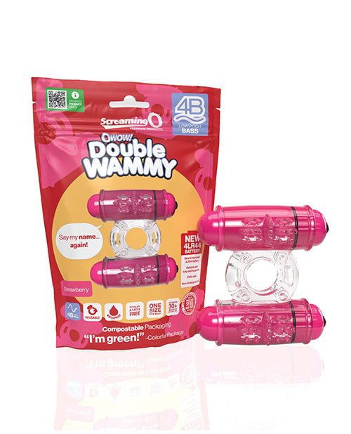 Screaming O Screaming O 4B Double Wammy - Strawberry - Image 9