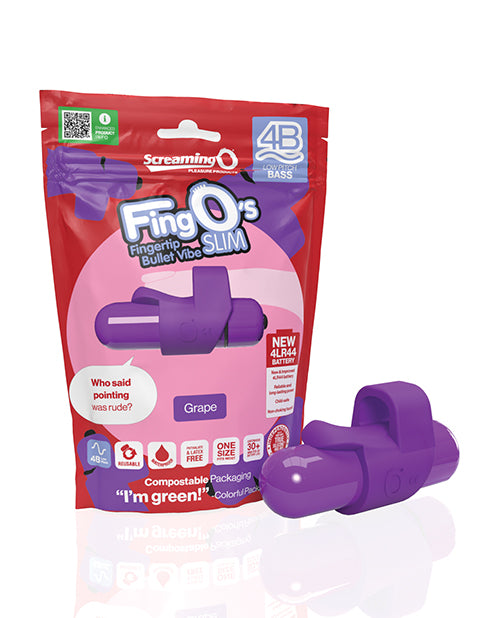 Screaming O Screaming O 4B FingO Slim - Grape - Image 9