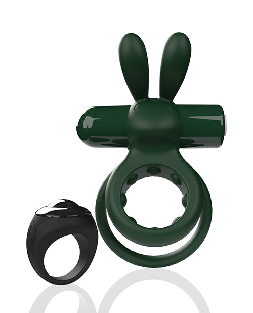 Screaming O Ohare Remote Controlled Vibrating Ring - Green