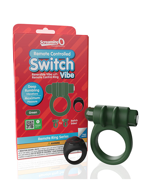 Screaming O Switch Vibrating Ring — Remote Controlled & Waterproof –  myluxurytoys