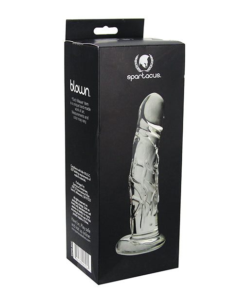 Blown Realistic Glass Medium - Clear