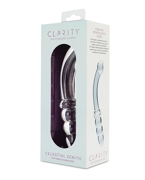 Clarity Glass Dildo - Celestial Zenith