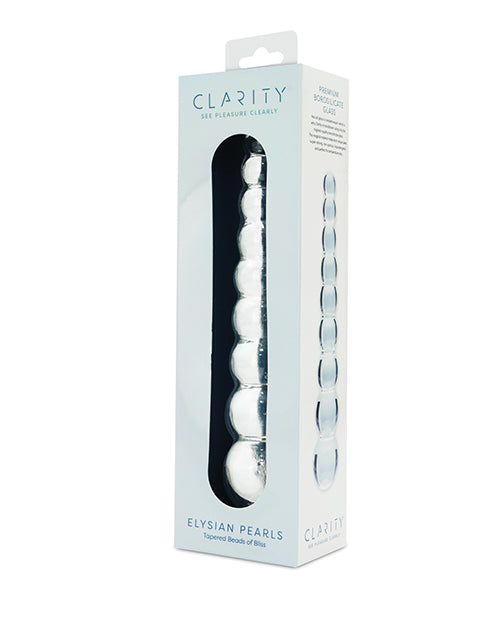 Clarity Glass Dildo - Elysian Pearls