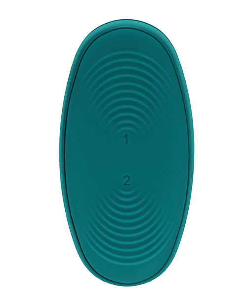 Tryst Tryst V2 Bendable Multi Zone Massager w/Remote - Teal - Image 5