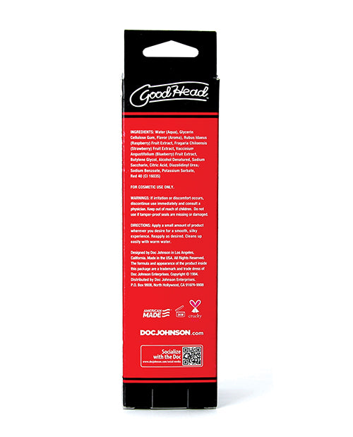 GoodHead GoodHead Oral Gel - 4 oz Watermelon - Image 6