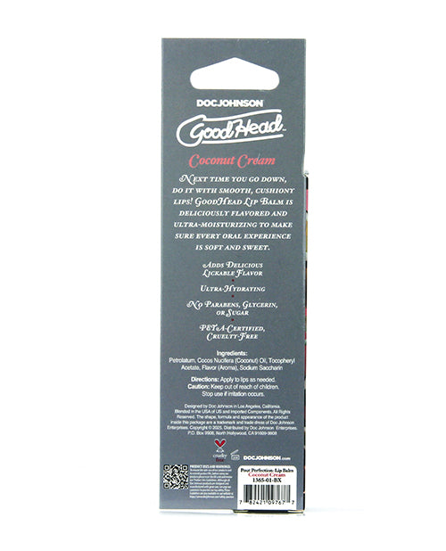 GoodHead GoodHead Pout Perfection Lip Balm - Coconut Cream - Image 4