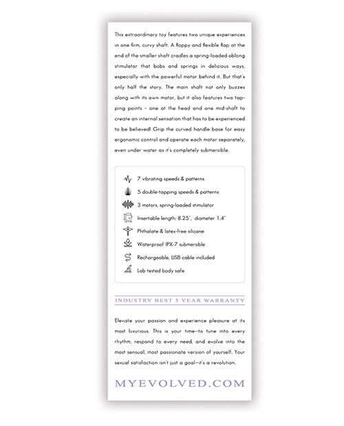 Evolved Spring Loaded - Lilac