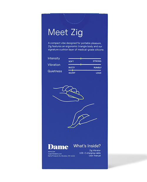 Dame Zig Lipstick Vibrator