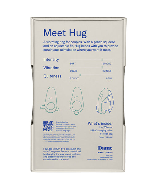 Dame Hug Vibrating Couples Ring - Fir