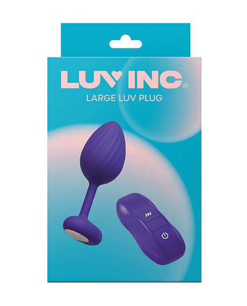 Luv Inc. Luv Plug - Large Purple