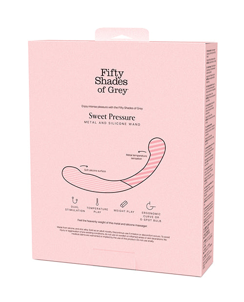 Fifty Shades of Grey Sweet Pressure Silicone & Metal Wand