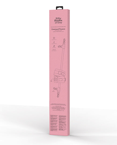 Fifty Shades of Grey Entwined Passion Spreader Bar - Purple