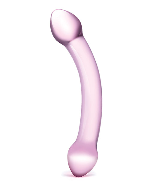 Glas Double Trouble Glass Dildo - Purple