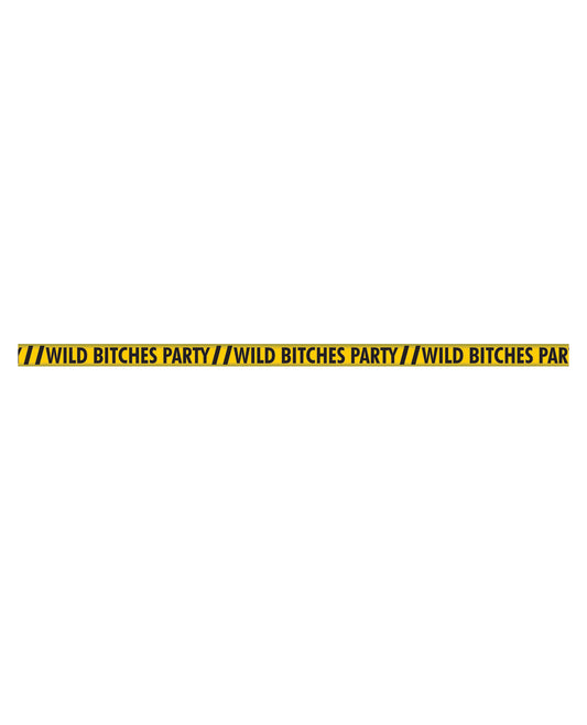 Wild Bitches Caution Party Tape