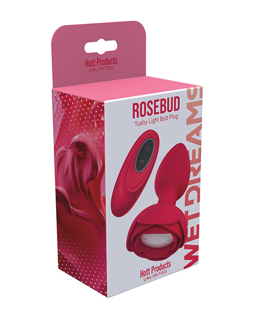 Rosebud Tushy Light Butt Plug Glow & Play myluxurytoys Rosebud Tushy Light Butt Plug Glow & Play myluxurytoys
