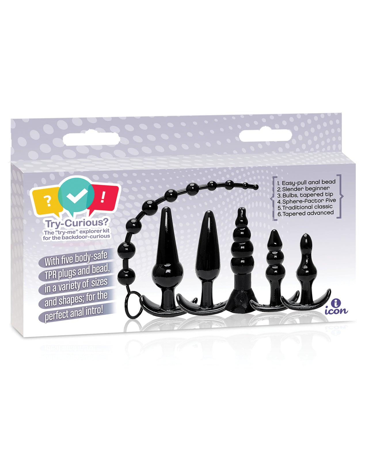 Try-Curious Anal Plug Kit Beginner Intro Set | Eldorado myluxurytoys Try-Curious Anal Plug Kit Beginner Intro Set | Eldorado myluxurytoys