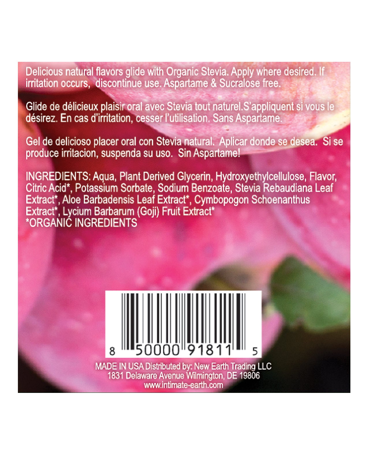 Intimate Earth Oil Foil - 3 ml Cheeky Apples