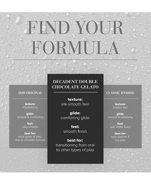 JO Gelato JO Gelato - Decadent Double Chocolate Lubricant 1 oz - Image 4