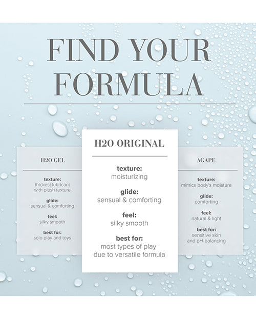 JO H2O - Original Lubricant 4 oz