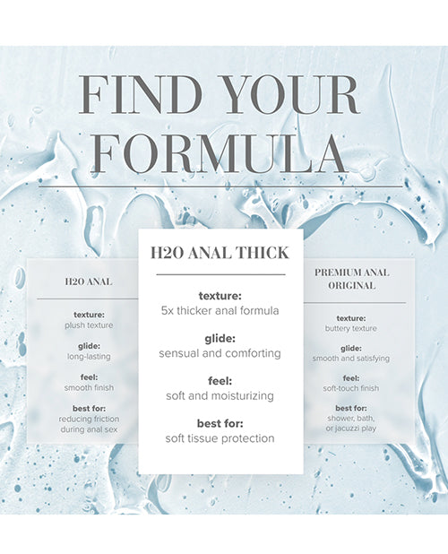 JO H2O Anal Thick - Original Lubricant 2 oz