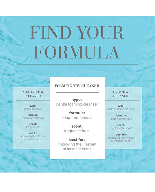 JO Refresh Foaming Toy Cleaner - Fragrance Free Hygiene 7 oz