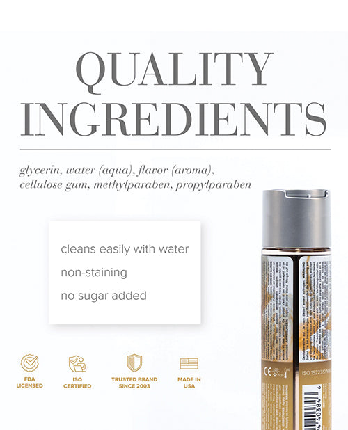 JO H2O JO H2O - Vanilla Lubricant 4 oz - Image 2