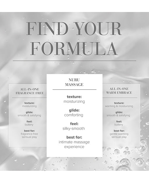 JO Nuru Massage Gel - Fragrance Free Massage 8 oz