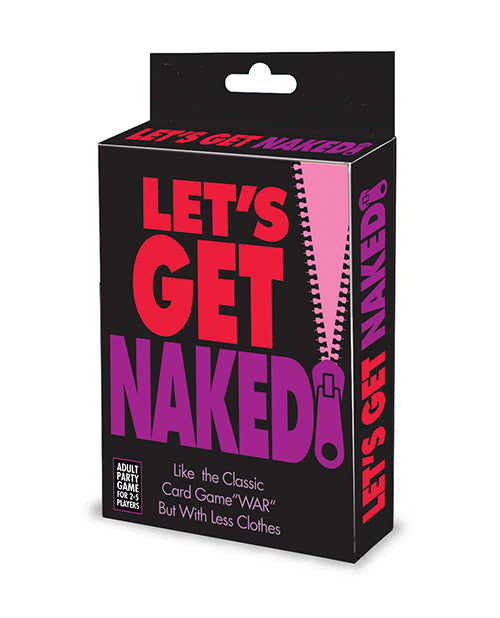 Let's Get Naked Party Card Game