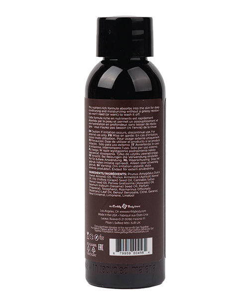 Earthly Body Massage & Body Oil - 2 oz Naked in the Woods