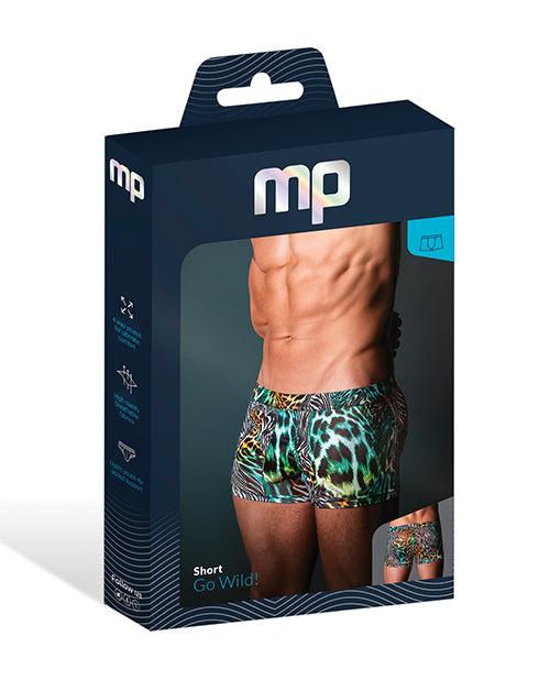 Go Wild Uplift Mini Short - Animal Multi XL