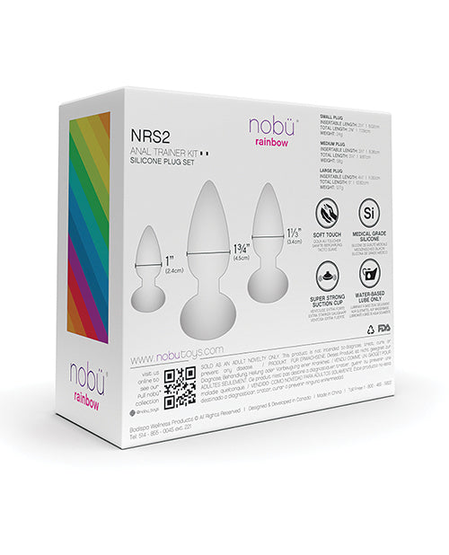 Nobu Nobu Rainbow Silicone Plug Set - Cosmic - Image 5