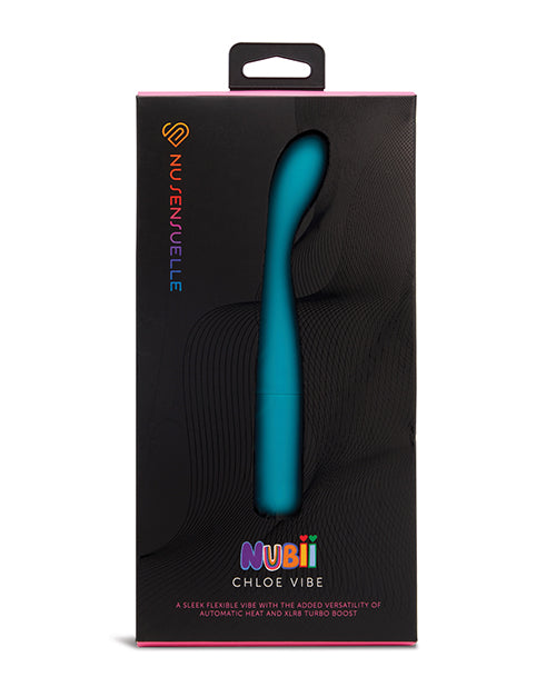 Nu Sensuelle Nu Sensuelle Chloe Nubii G-Spot Vibe w/Turbo & Heat - Blue - Image 6