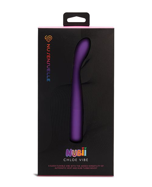 Nu Sensuelle Nu Sensuelle Chloe Nubii G-Spot Vibe w/Turbo & Heat - Purple - Image 6