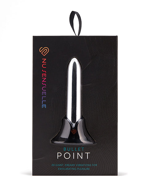 Nu Sensuelle Nu Sensuelle Point Rechargeable Bullet - Silver - Image 4