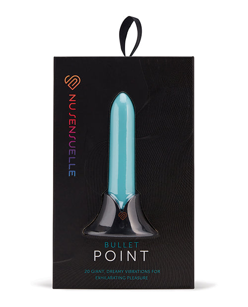 Nu Sensuelle Nu Sensuelle Point Rechargeable Bullet - Teal Blue - Image 5